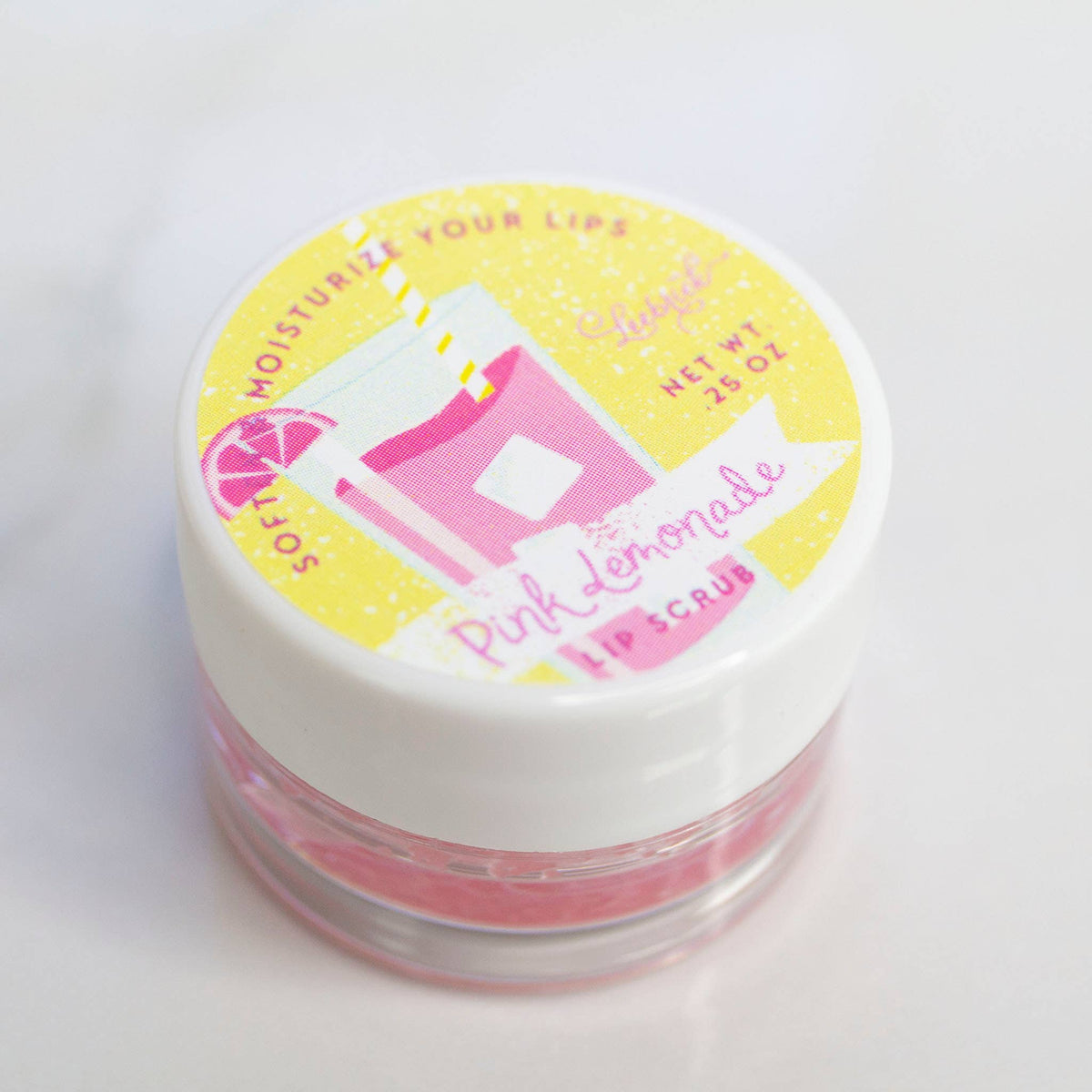 Pink Lemonade Lip Scrub - Coconut Oil