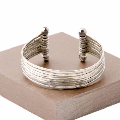 Hammered Metal Cuff