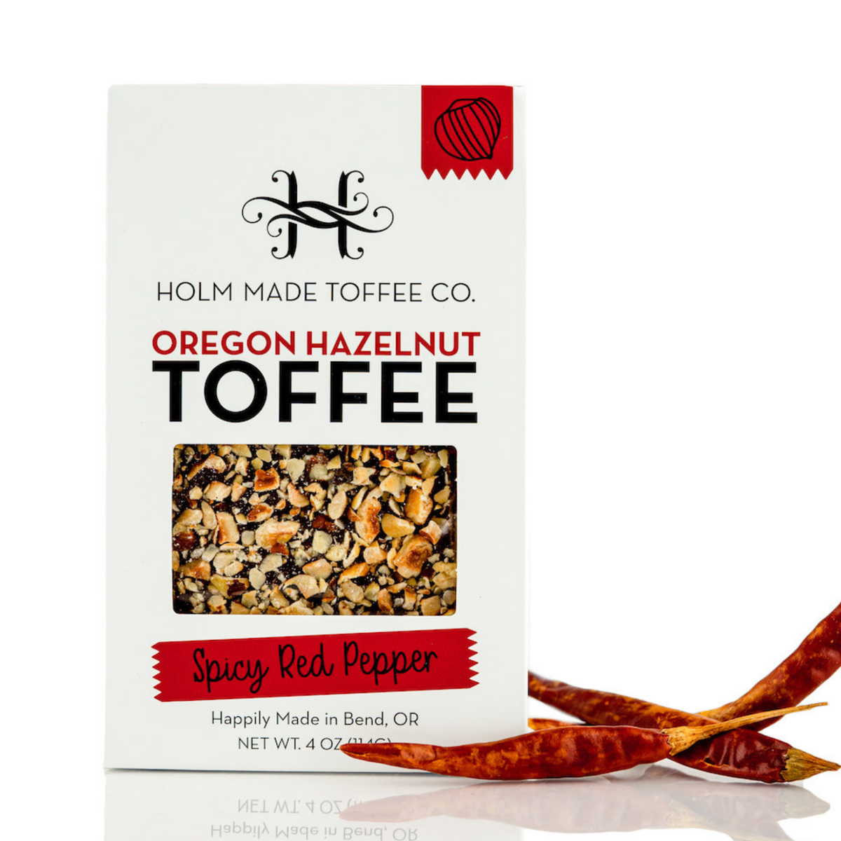 Spicy Red Pepper - Oregon Hazelnut Toffee