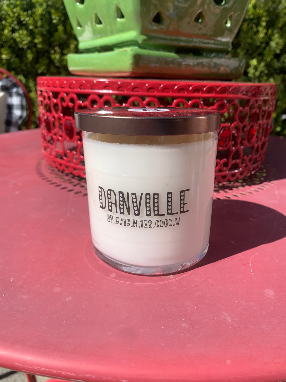 Danville Coordinates Candle