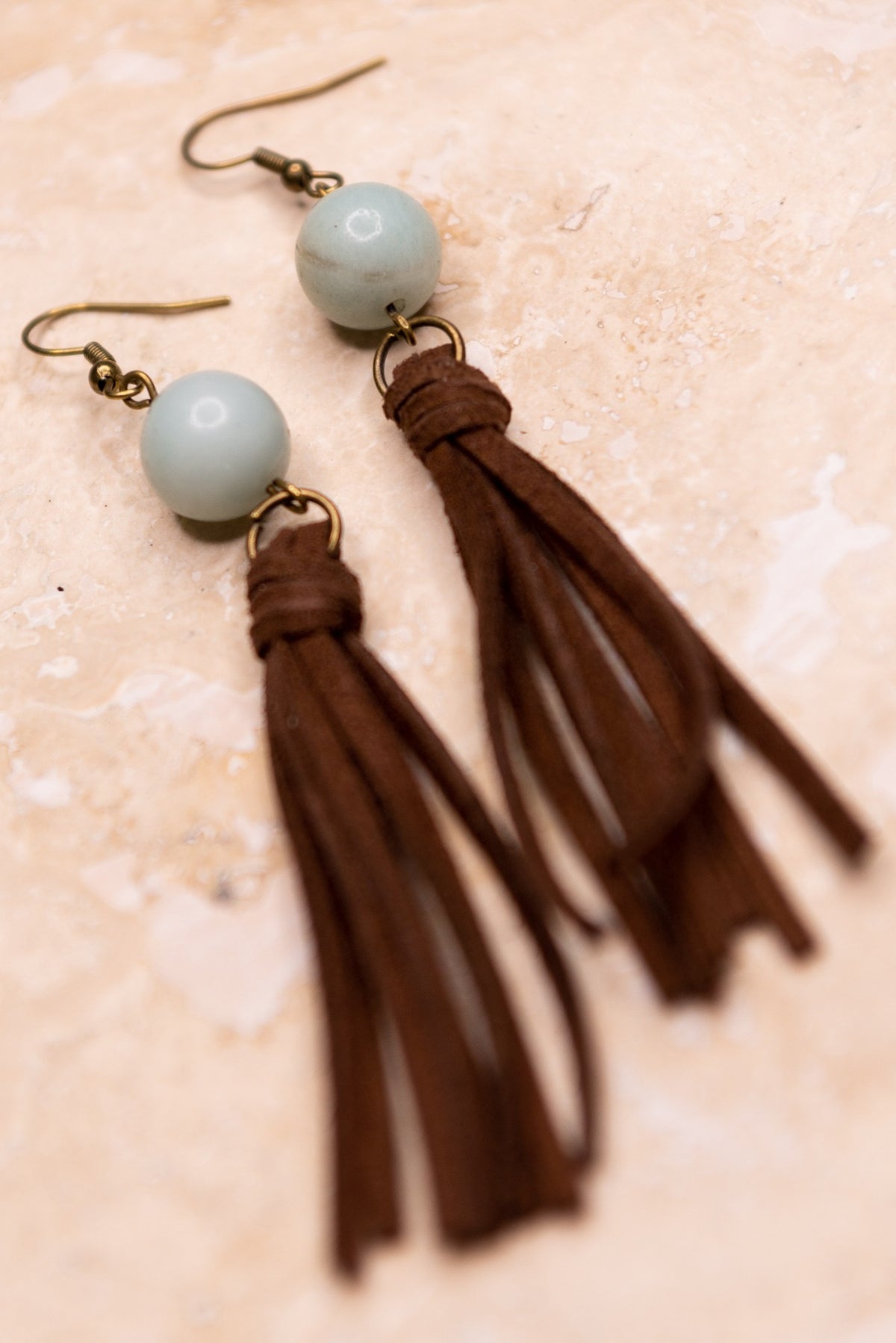 Jessie Amazonite Earrings