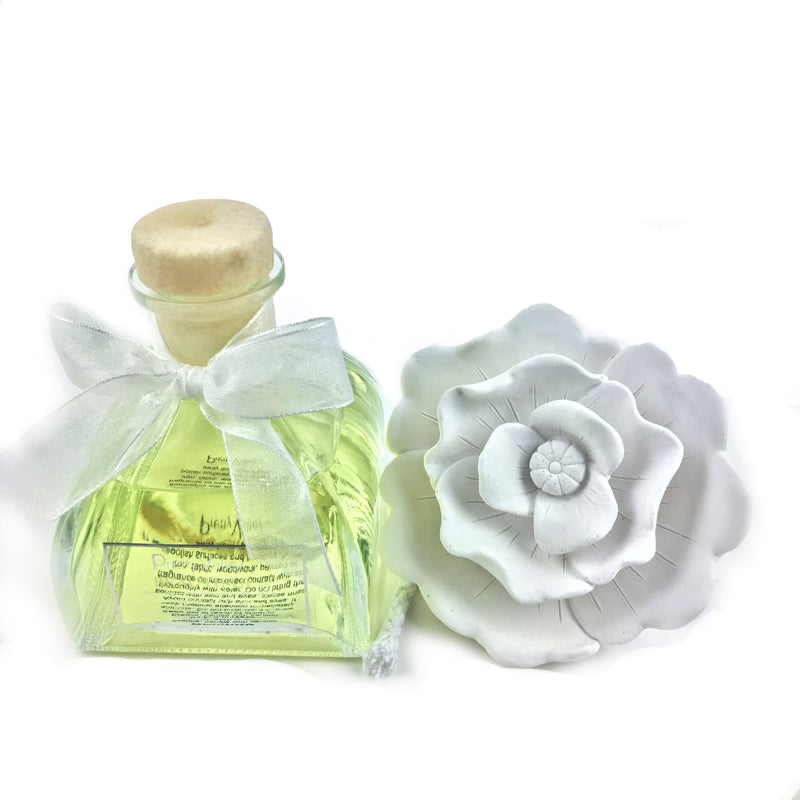 Sunshine Rose Ceramic Flower Diffuser Gift Set - Chantel