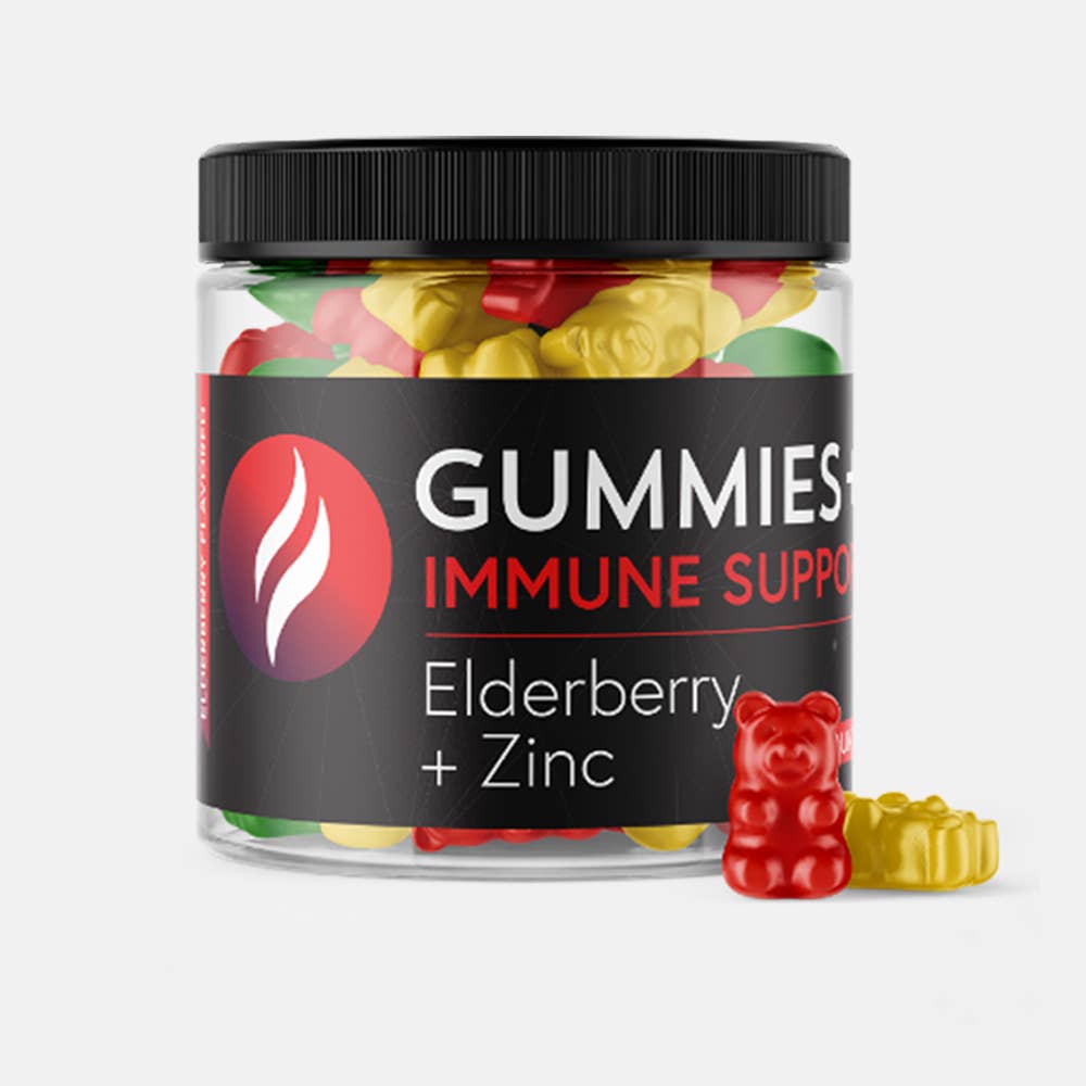 Elderberry + Zinc Immunity Gummy Bears