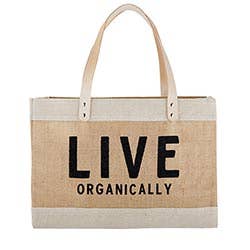 Market Tote - Live Organically