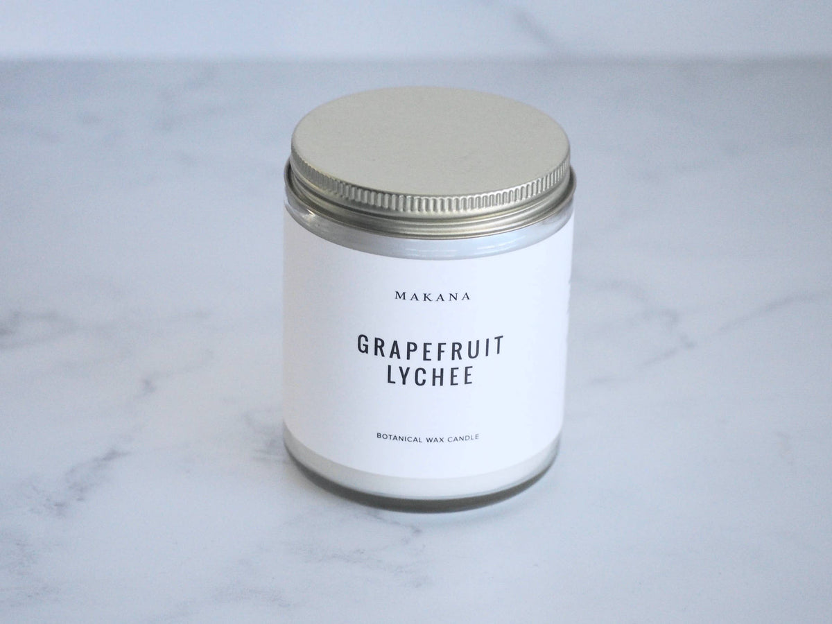 Grapefruit Lychee - Modern Apothecary Jar Candle 8 oz