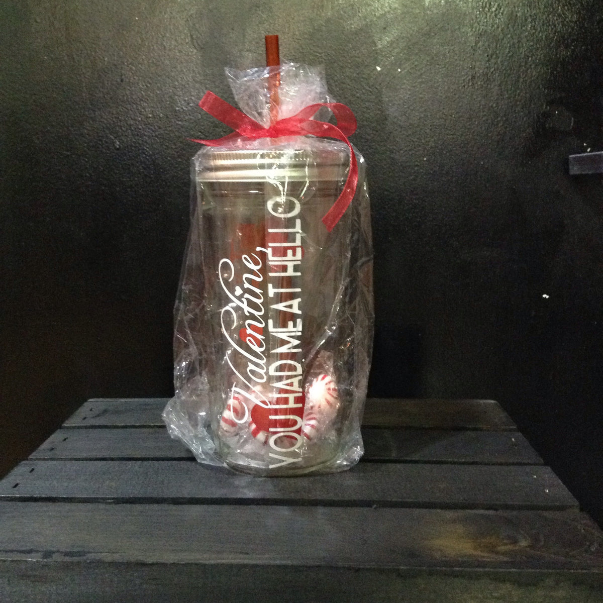 Valentine Mason Jar