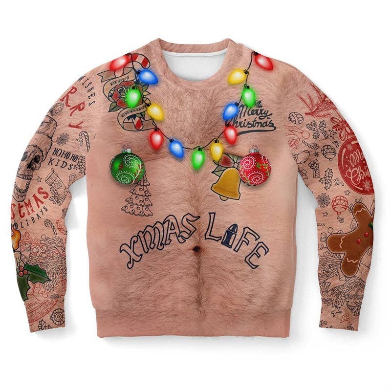 Christmas Funny 3D Printed Sweatshirt