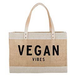 Market Tote - Vegan Vibes