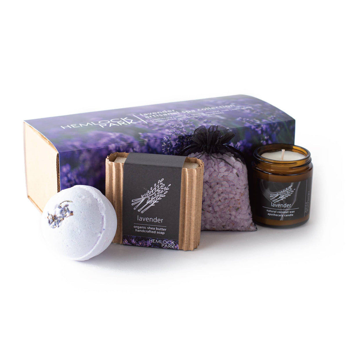 Artisanal Spa Gift Box-Lavender