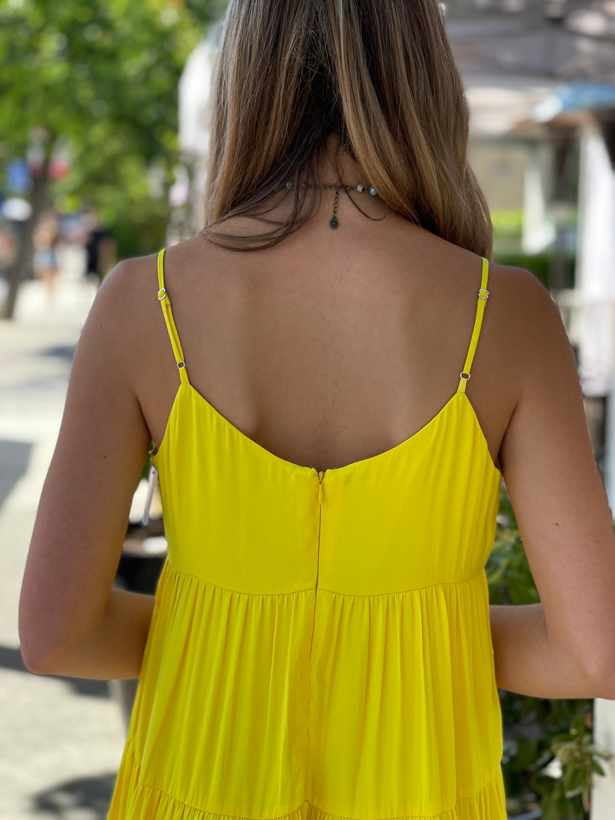 The Stefania Dress-Yellow