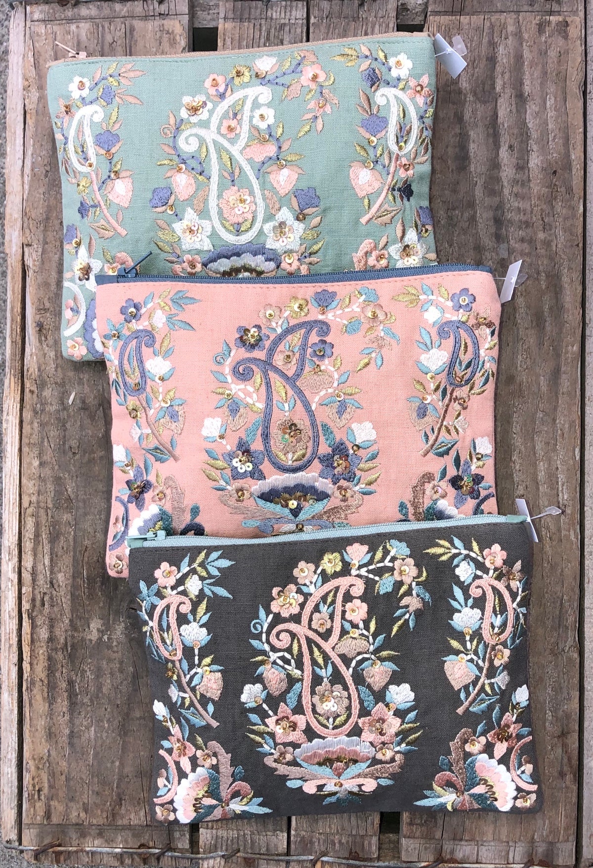 Paisley Cosmetic Bag ~Choose Color