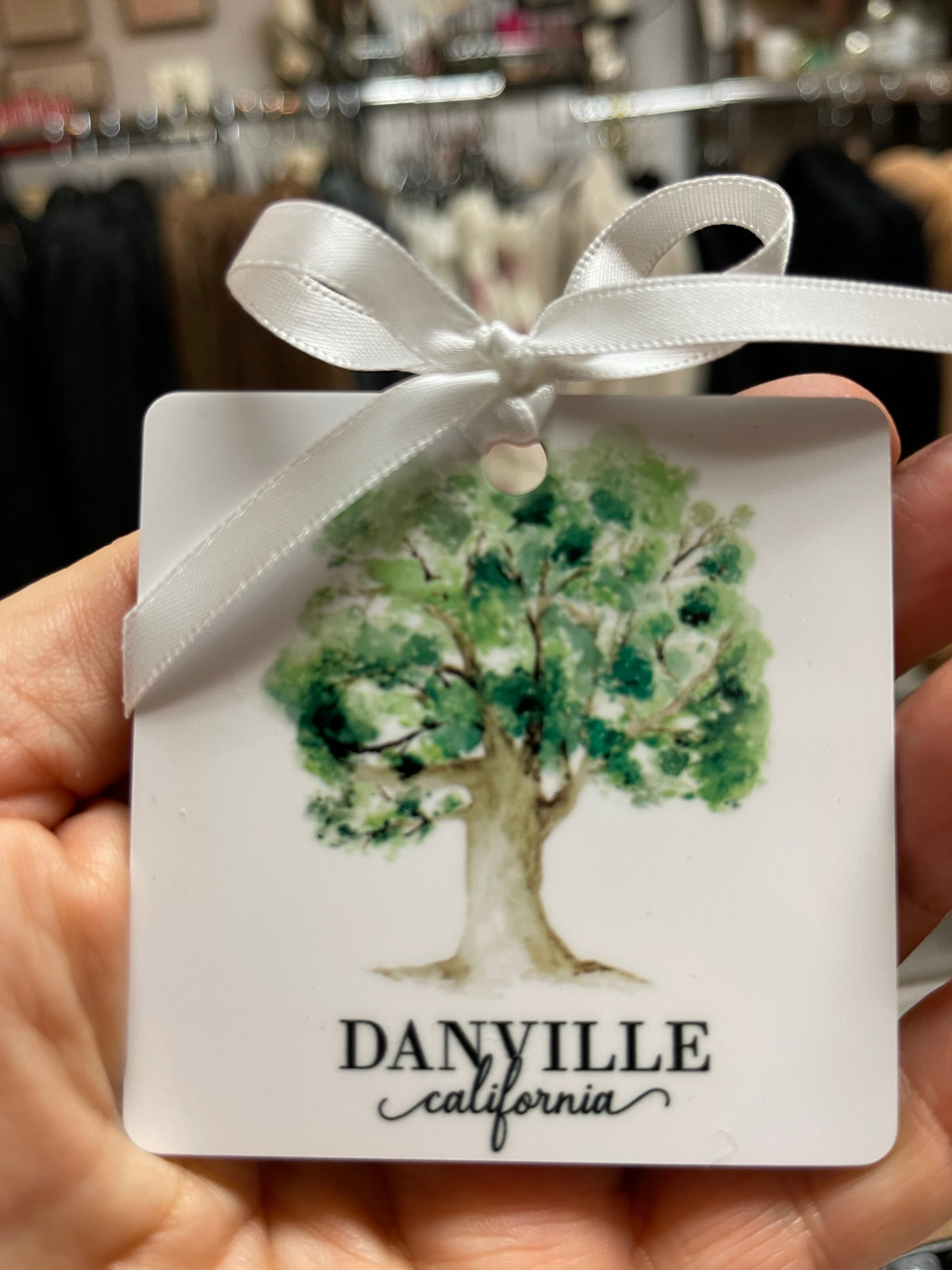 Metal Danville Ornament