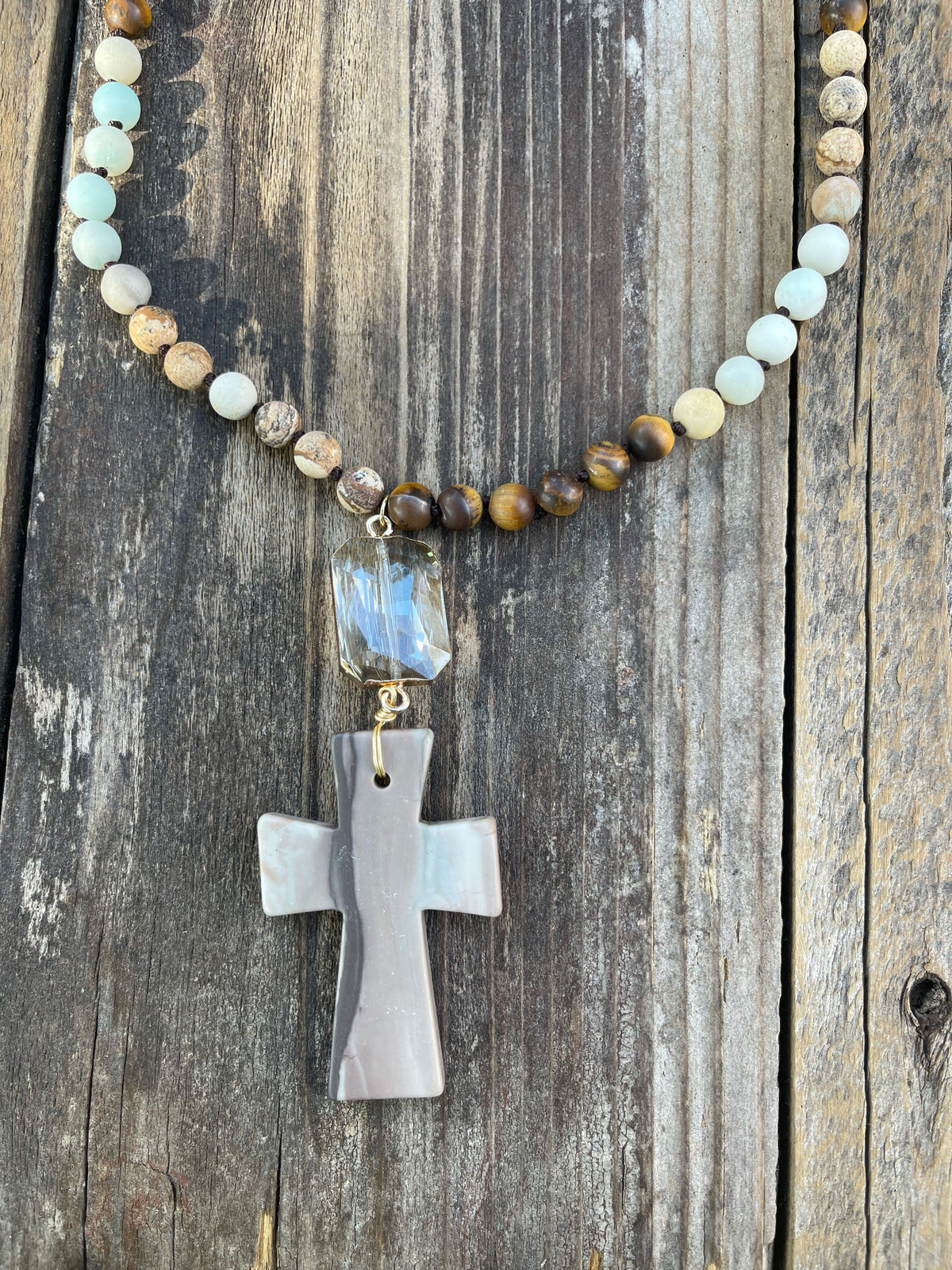 Large Cross Necklace