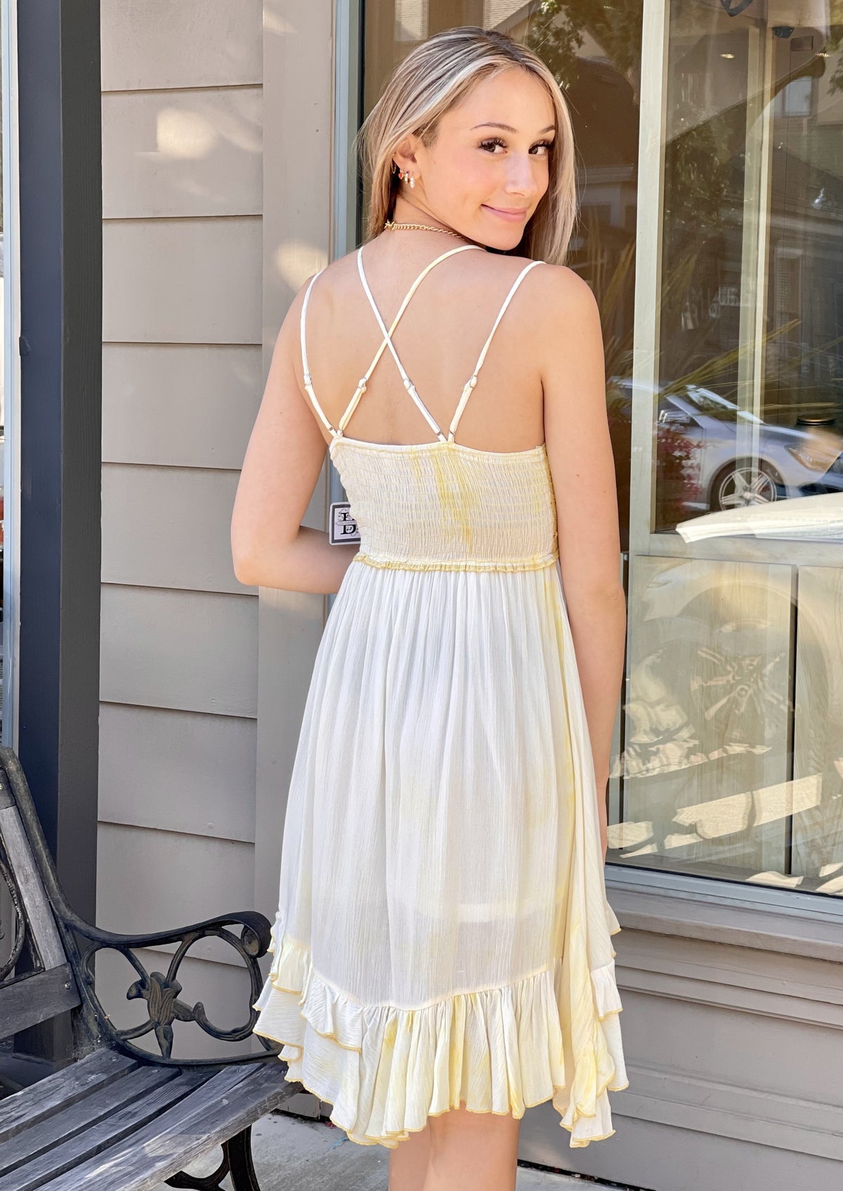 The Reese Dress-Sunflower