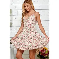 The Sweet Pea Dress-Red